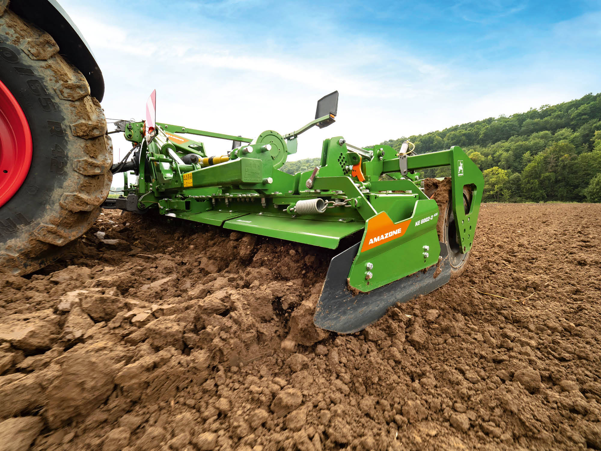 KE 6002-2 Rotamix rotary harrow – 6 m folding for solo use