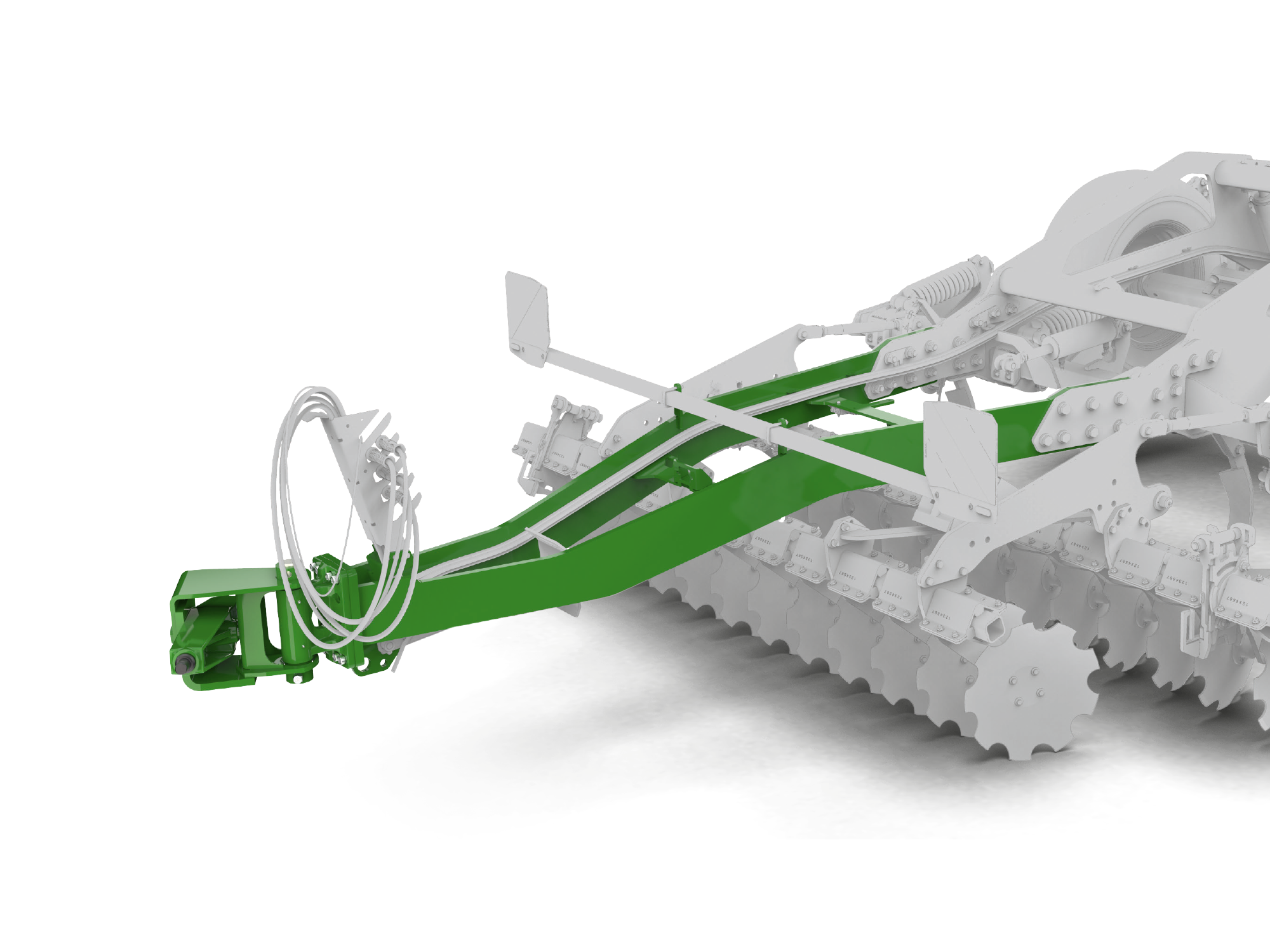 Ceus-2TX trailed disc & tine combination cultivator