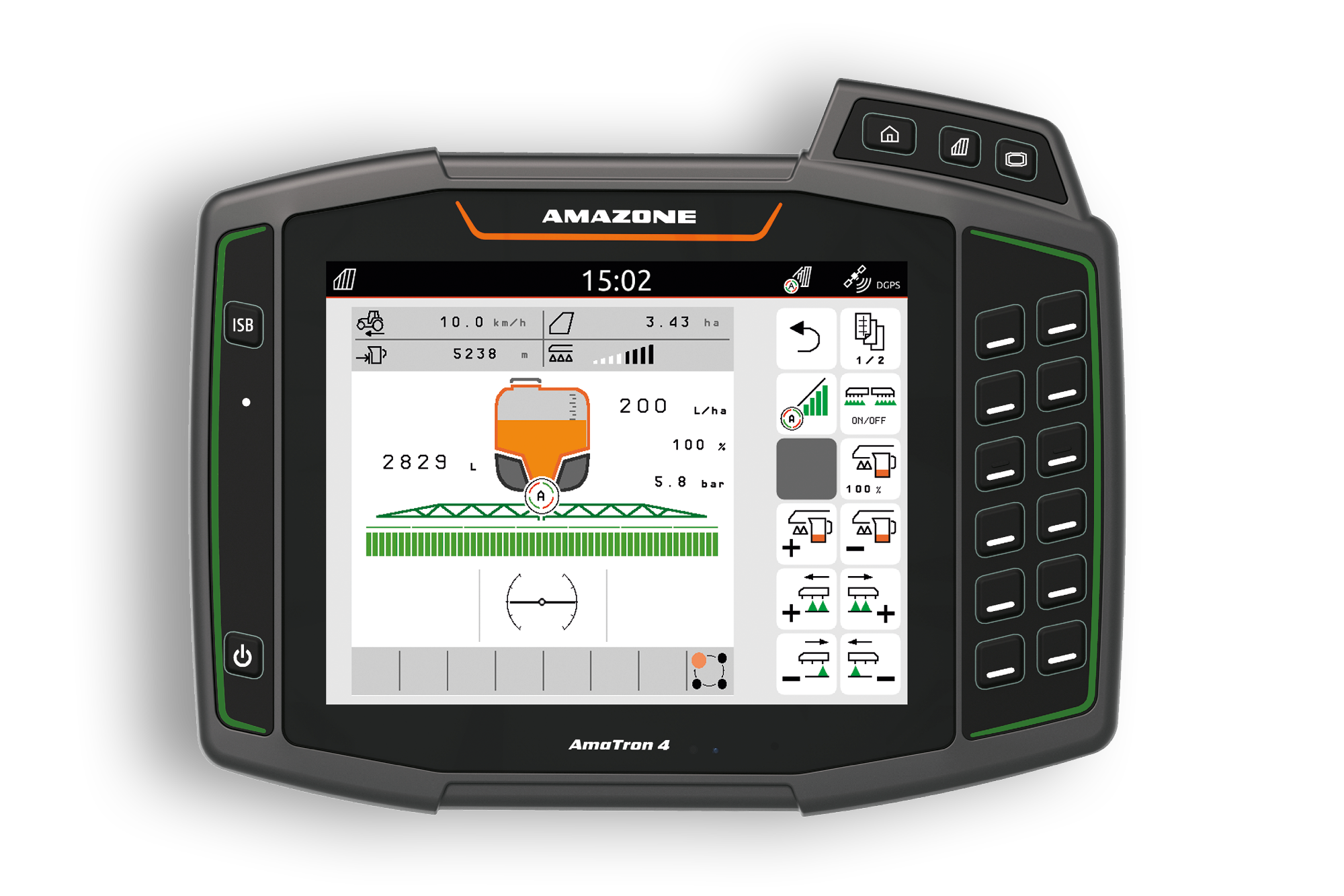 Perfectly developed machine operation from AMAZONE