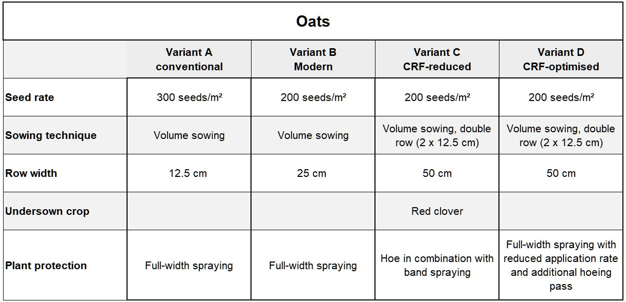 Fig.: Crop season plan for oats 2021 (© AMAZONE: oats.jpg) Hafer_2022