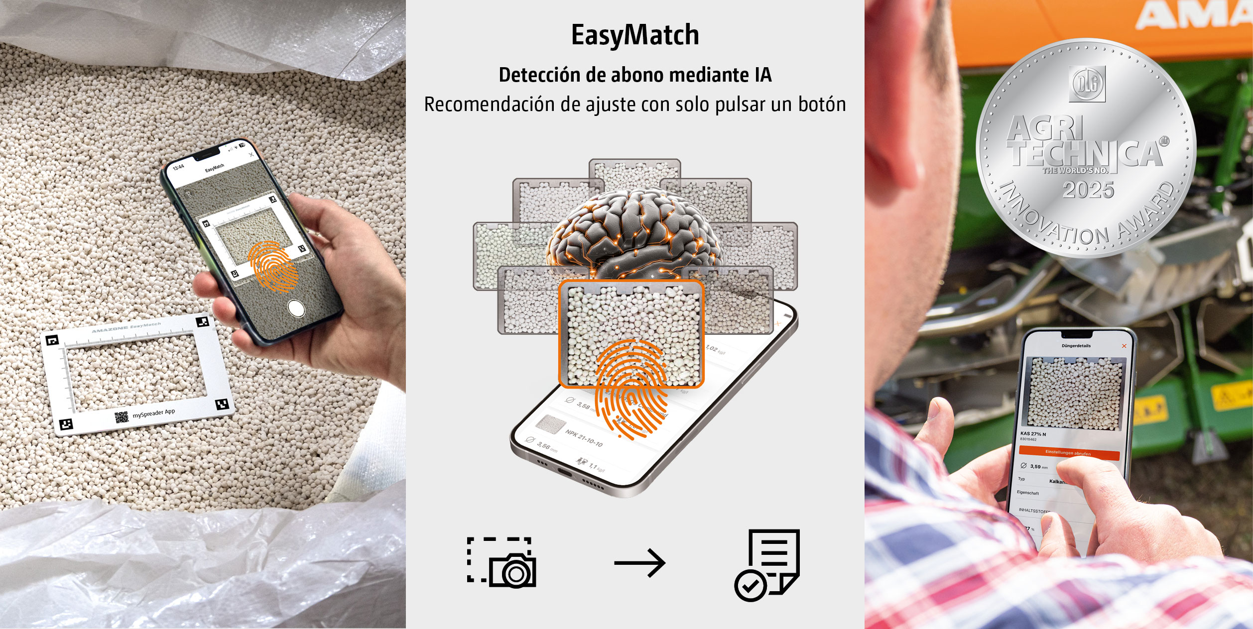 EasyMatch utiliza la inteligencia artificial (IA) para determinar una huella digital basada en múltiples factores