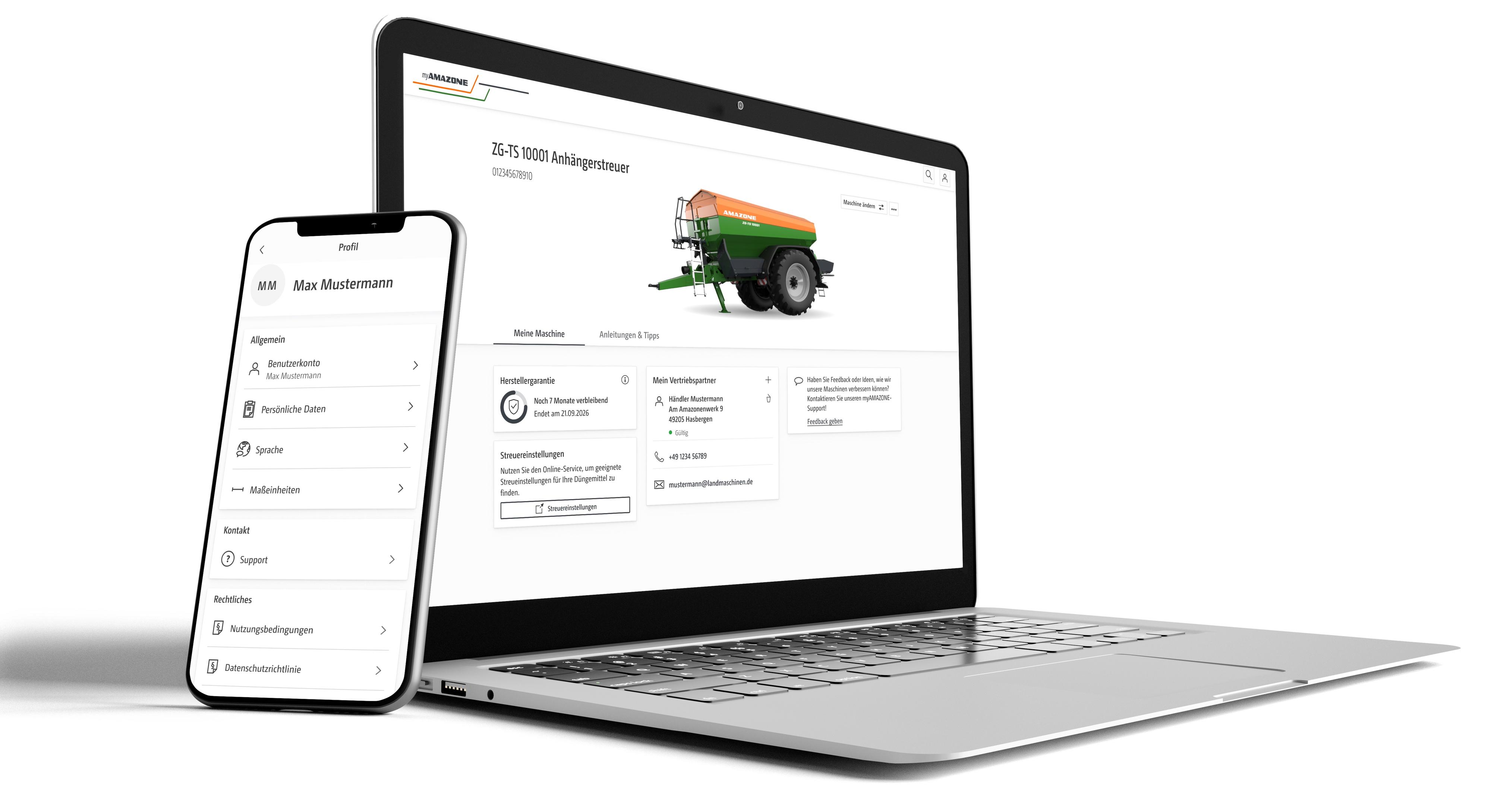 myAmazone- screen