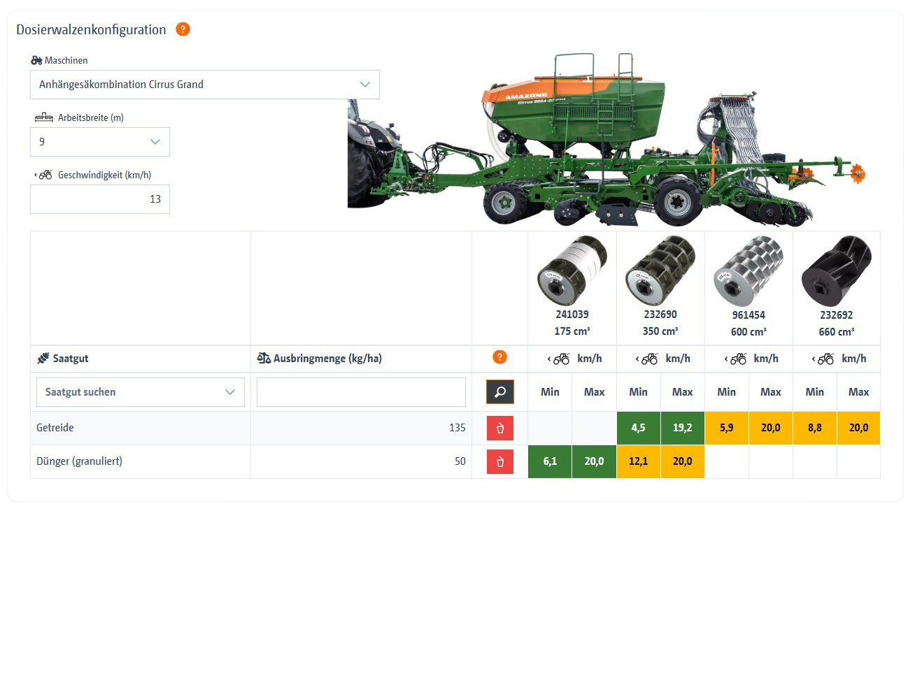 Configurateur de bobine de dosage