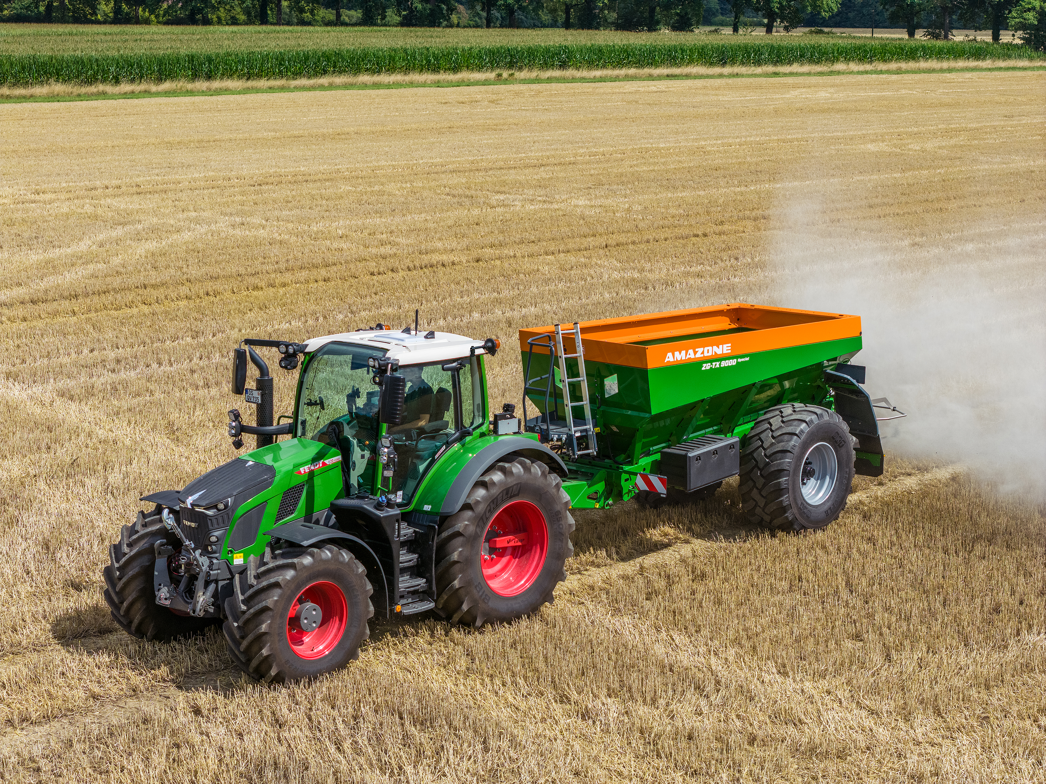 AMAZONE ZG-TX: model update makes the combi spreader even more