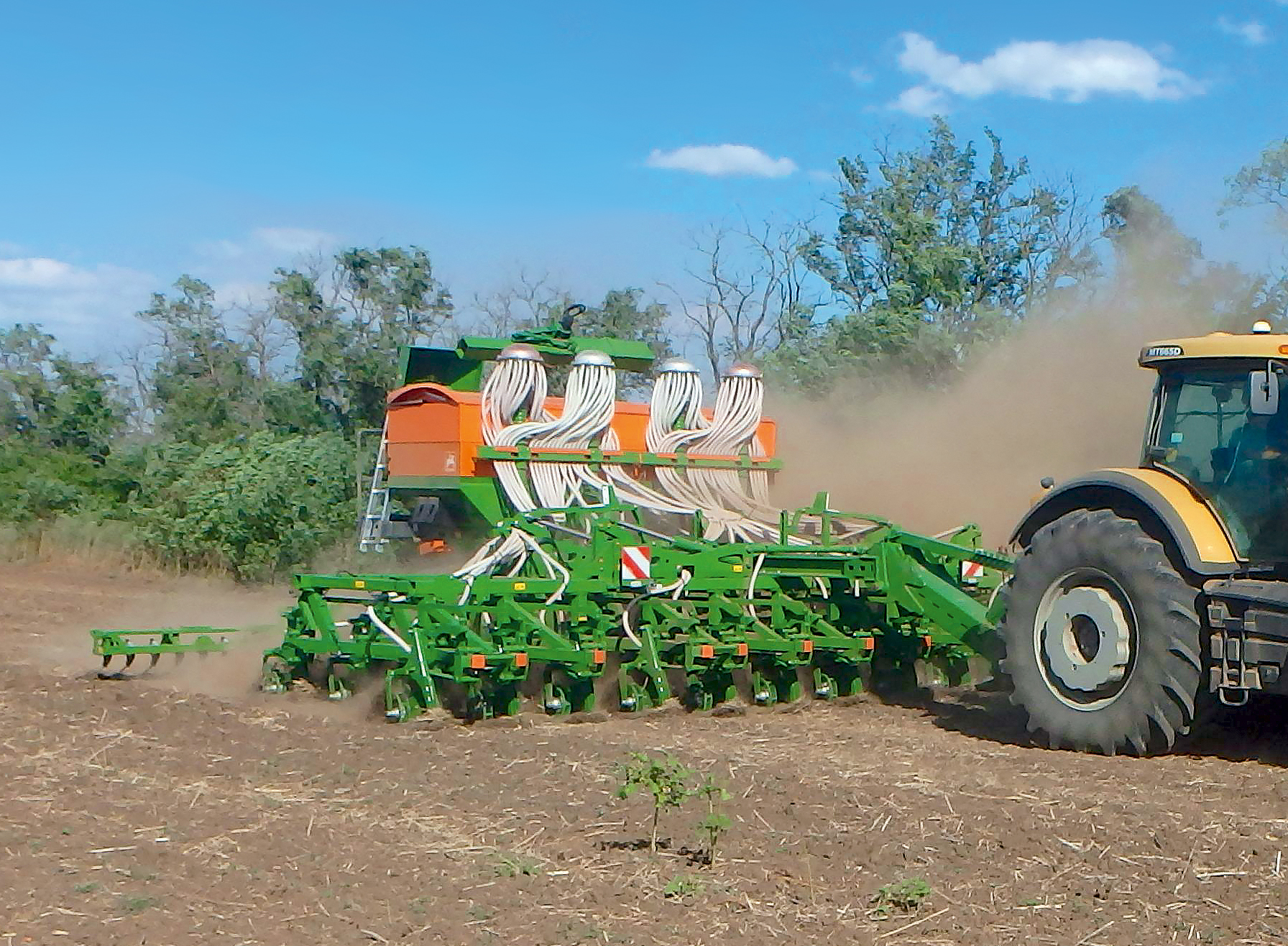The hopper system – 3 hoppers for all sizes