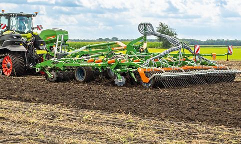 Ceus trailed disc & tine combination cultivator