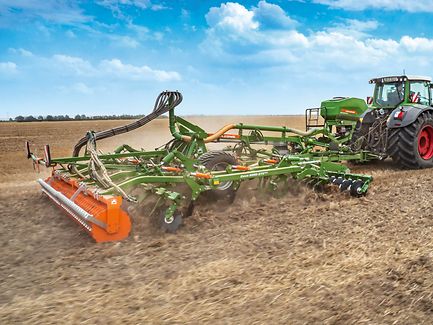 Ceus-2TX trailed disc & tine combination cultivator