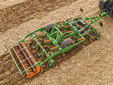Ceus-2TX trailed disc & tine combination cultivator