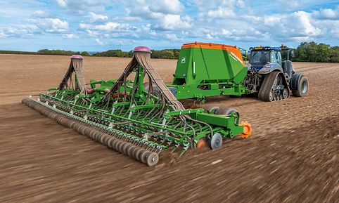 Citan trailed seed drill