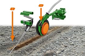 Citan trailed seed drill - Coulters | Harrows