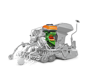 Freisteller GreenDrill catch crop seeder box