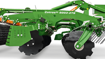 CatrosXL 6003-2TS на найбільшій робочій глибині – диски повністю відкинуті від рами Система Smart Frame для Catros 03 (5) CatrosXL6003-2TS_16_9_2